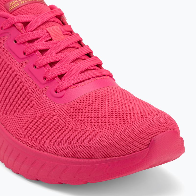 Buty damskie SKECHERS Bobs Squad Chaos Cool Rythms pink 7
