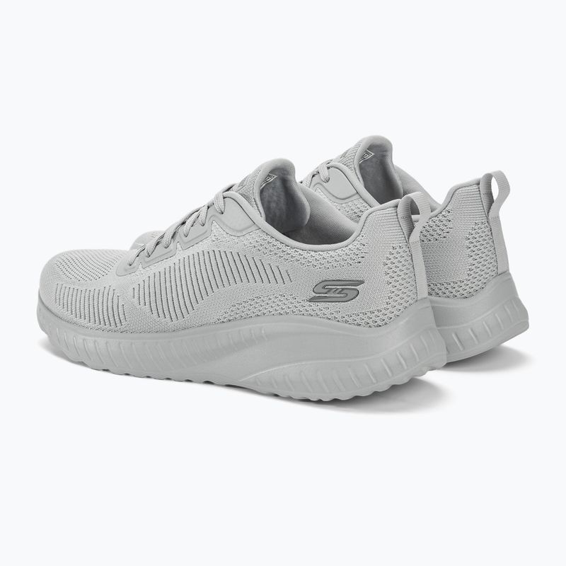 Buty damskie SKECHERS Bobs Squad Chaos Face Off light gray 3