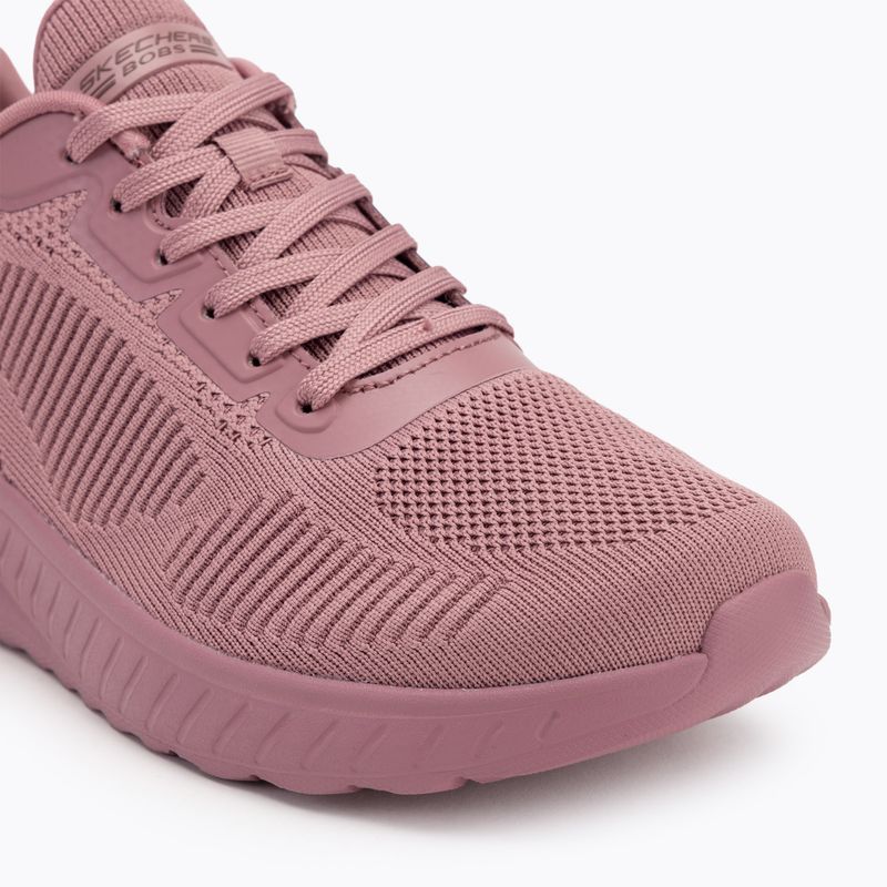 Buty damskie SKECHERS Bobs Squad Chaos Face Off raspberry 7