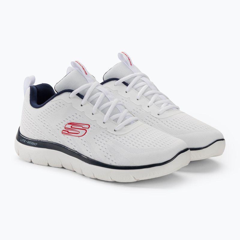 Buty męskie SKECHERS Summits Torre white 4
