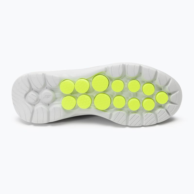Buty męskie SKECHERS Slip-ins Go Walk 6 Easy On grey/grey/green 4