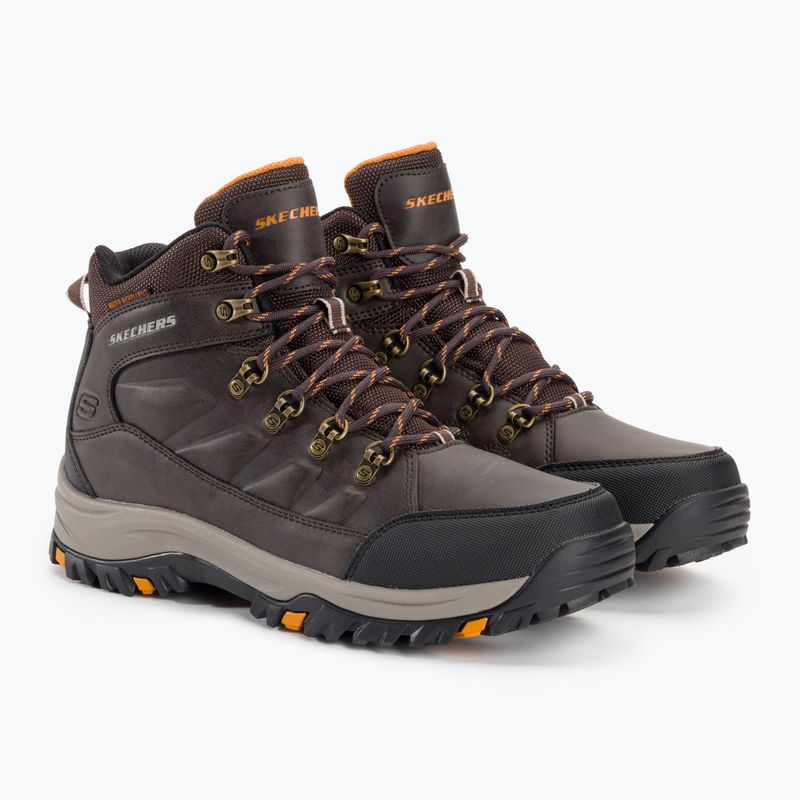 Buty męskie SKECHERS Relment Dagget chocolate 4