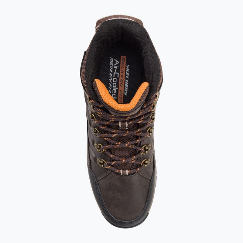 Buty męskie SKECHERS Relment Dagget chocolate 6