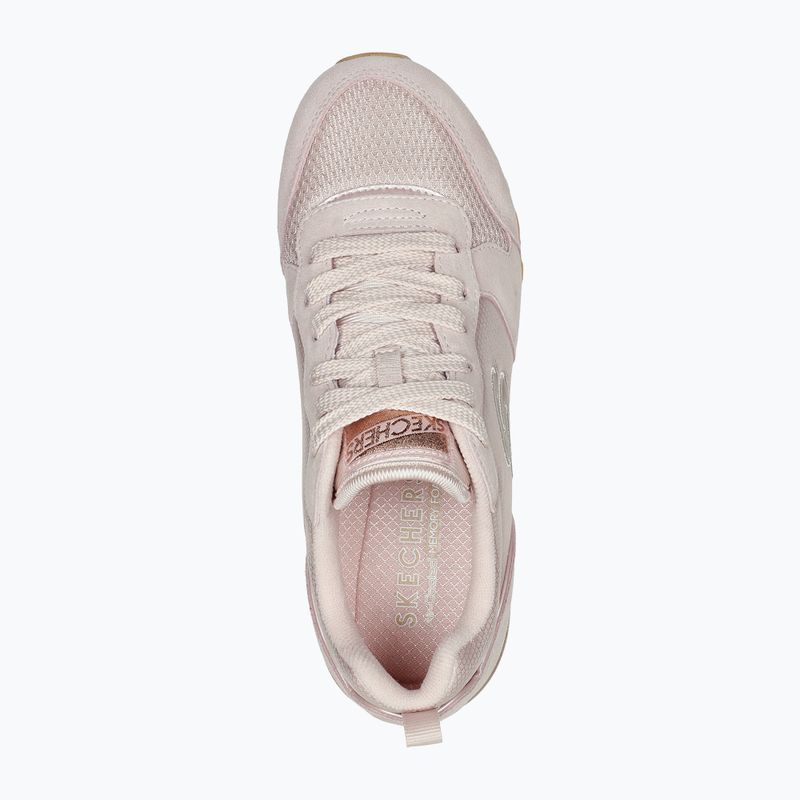 Buty damskie SKECHERS Og 85 Goldn Gurl blush suede/mesh trim 5