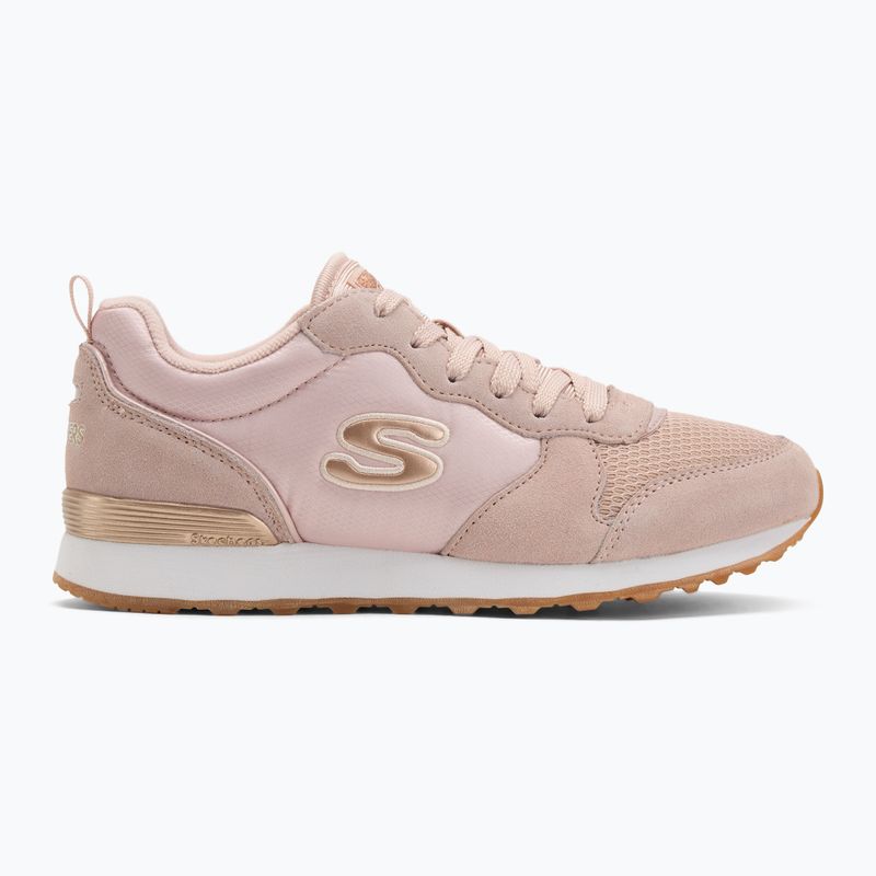 Buty damskie SKECHERS Og 85 Goldn Gurl blush suede/mesh trim 2