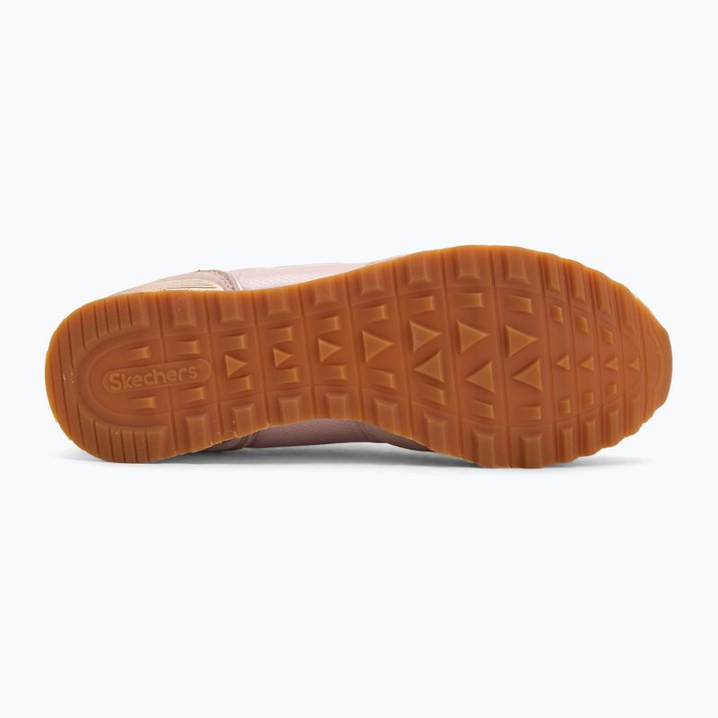 Buty damskie SKECHERS Og 85 Goldn Gurl blush suede/mesh trim 4