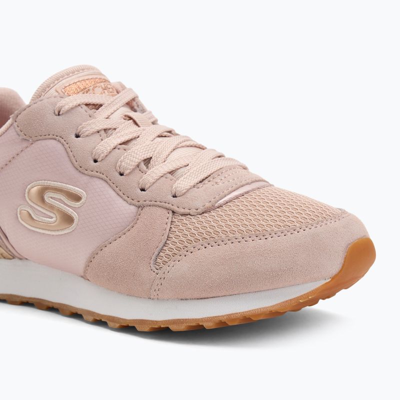 Buty damskie SKECHERS Og 85 Goldn Gurl blush suede/mesh trim 7