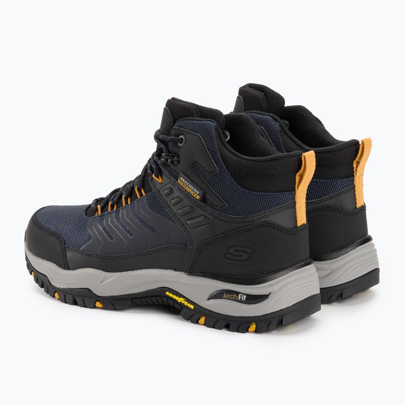 Buty męskie SKECHERS Arch Fit Dawson Raveno navy/black 3