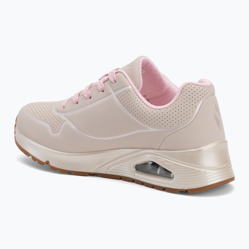 Buty dziecięce SKECHERS Uno Gen1 Cool Heels light pink 3