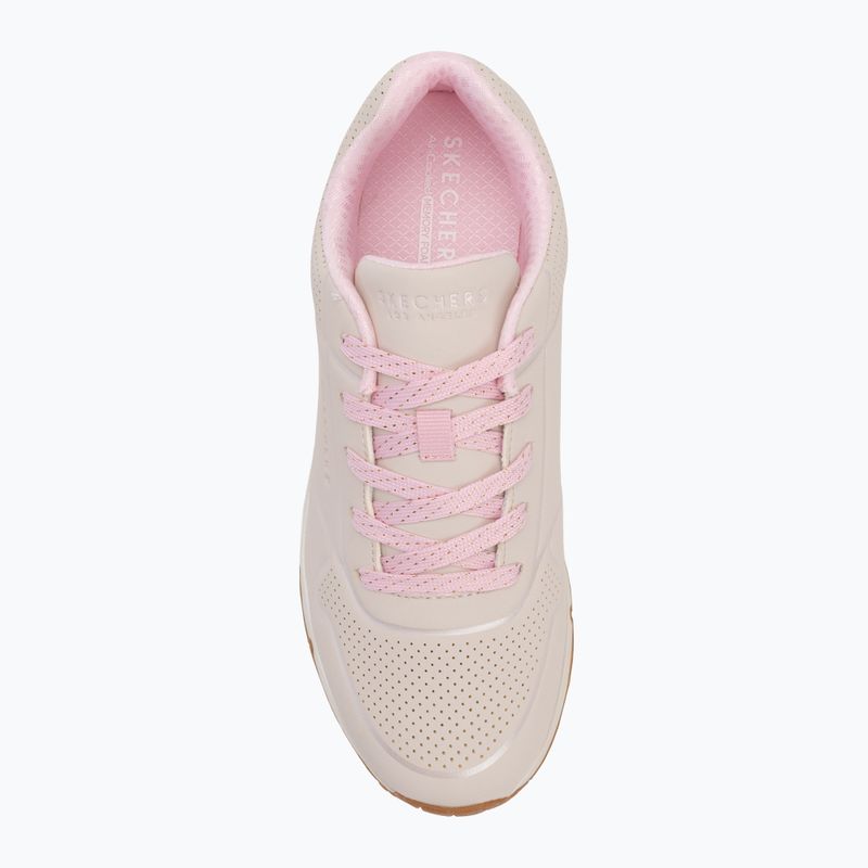 Buty dziecięce SKECHERS Uno Gen1 Cool Heels light pink 5