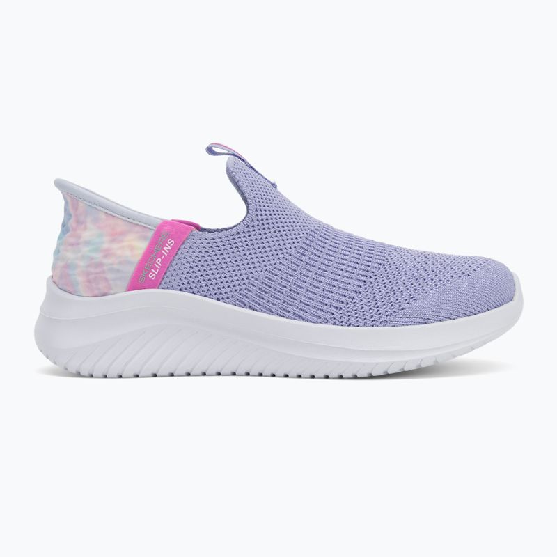 Buty dziecięce SKECHERS Slip-Ins Ultra Flex 3.0 lavender/multi 2