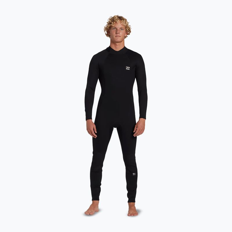 Pianka do pływania męska Billabong 4/3 mm Foil Back Zip black