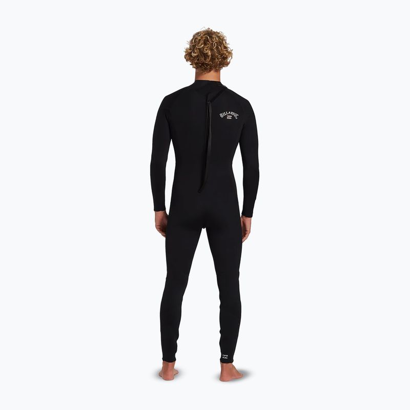 Pianka do pływania męska Billabong 4/3 mm Foil Back Zip black 2