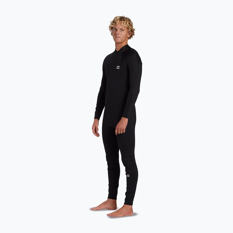 Pianka do pływania męska Billabong 4/3 mm Foil Back Zip black 3