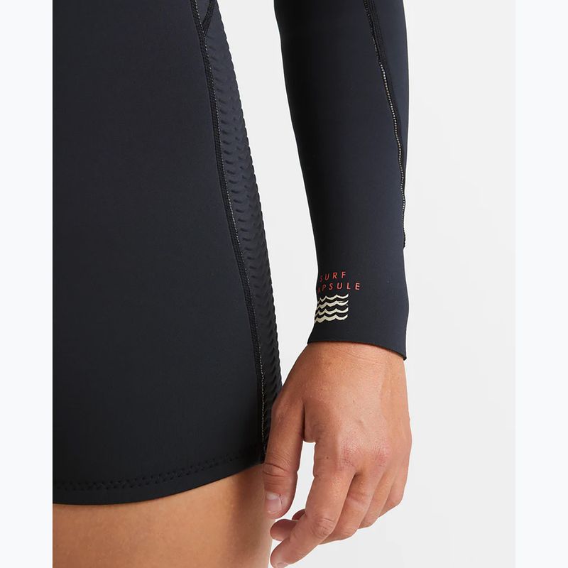 Pianka do pływania damska Billabong 2/2 mm Spring Fever Natural Back Zip LS Spring Wetsuit black 6