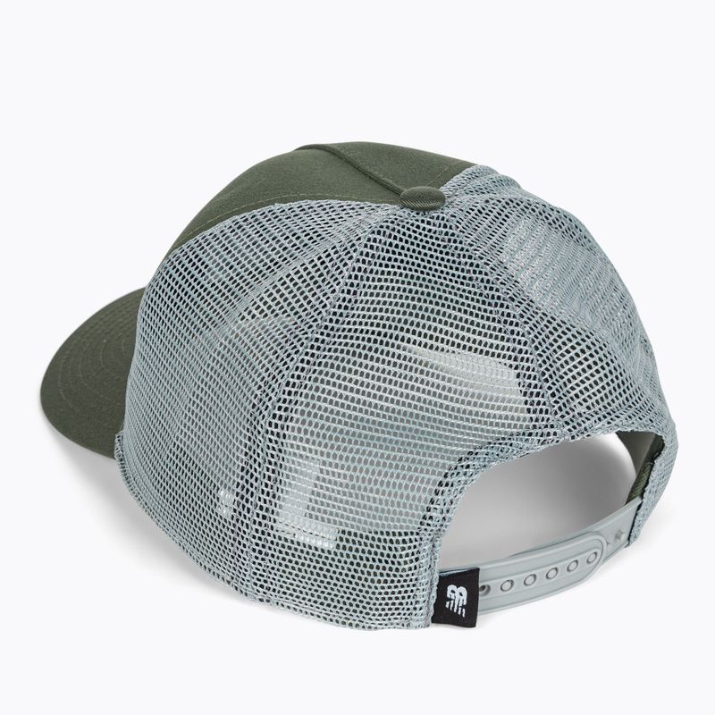 Czapka z daszkiem New Balance Lifestyle Athletics Trucker green 3