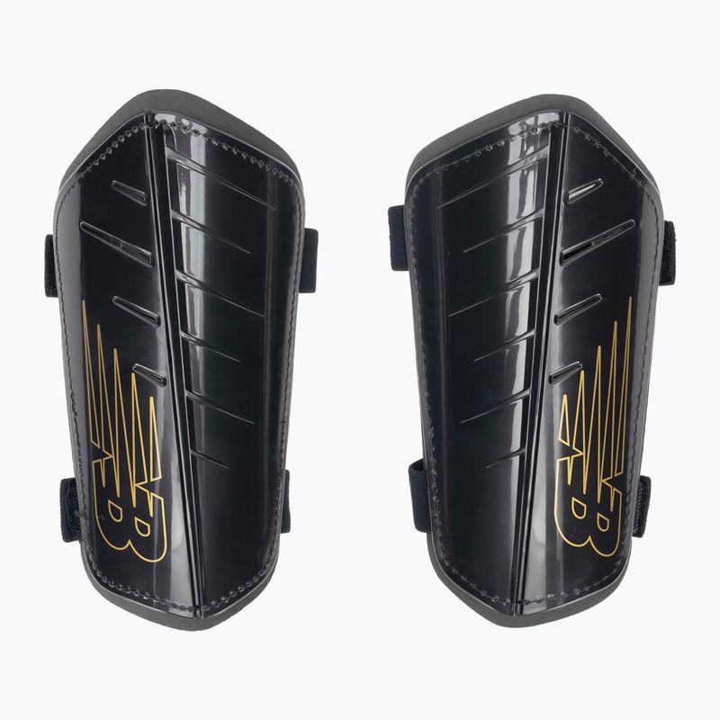 Ochraniacze na golenie  New Balance Flex Strap Guard black/gold
