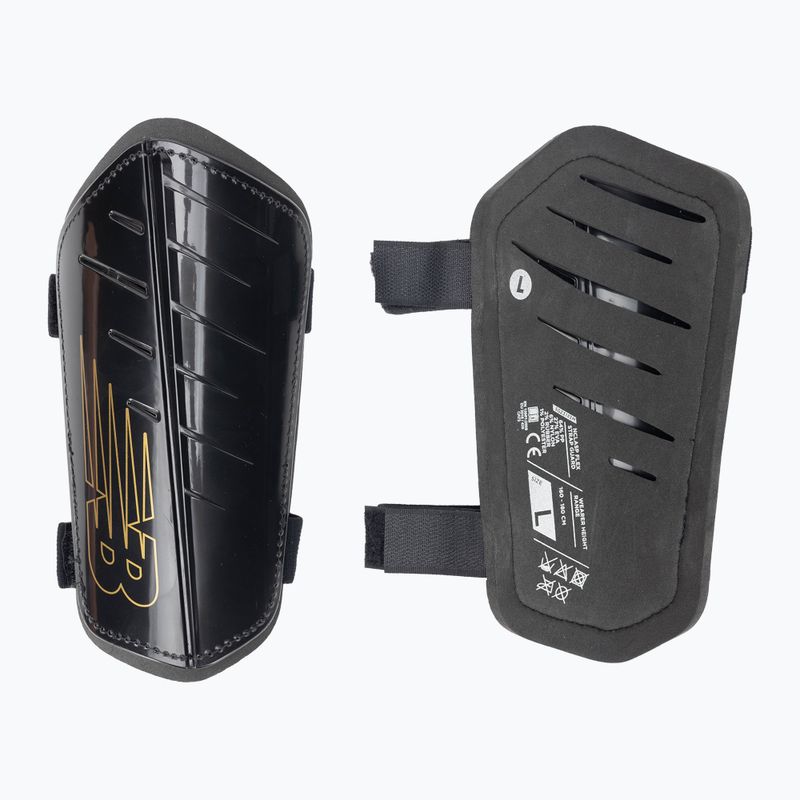 Ochraniacze na golenie  New Balance Flex Strap Guard black/gold 2
