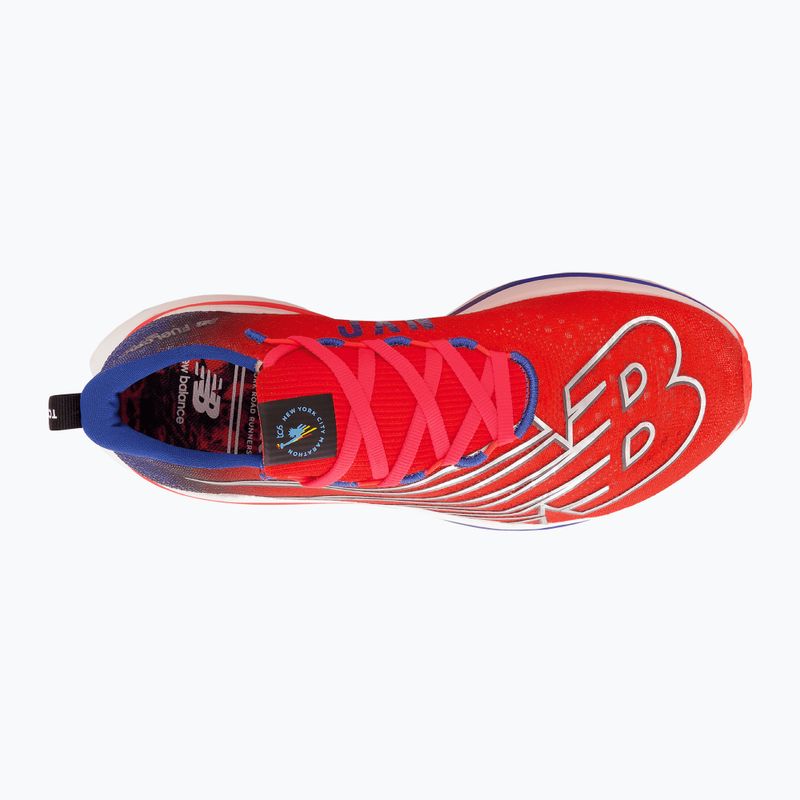 Buty do biegania damskie New Balance NYC Marathon FuelCell SuperComp Elite v3 red 15