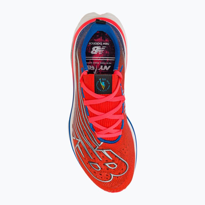 Buty do biegania damskie New Balance NYC Marathon FuelCell SuperComp Elite v3 red 6