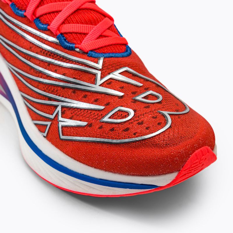 Buty do biegania damskie New Balance NYC Marathon FuelCell SuperComp Elite v3 red 7