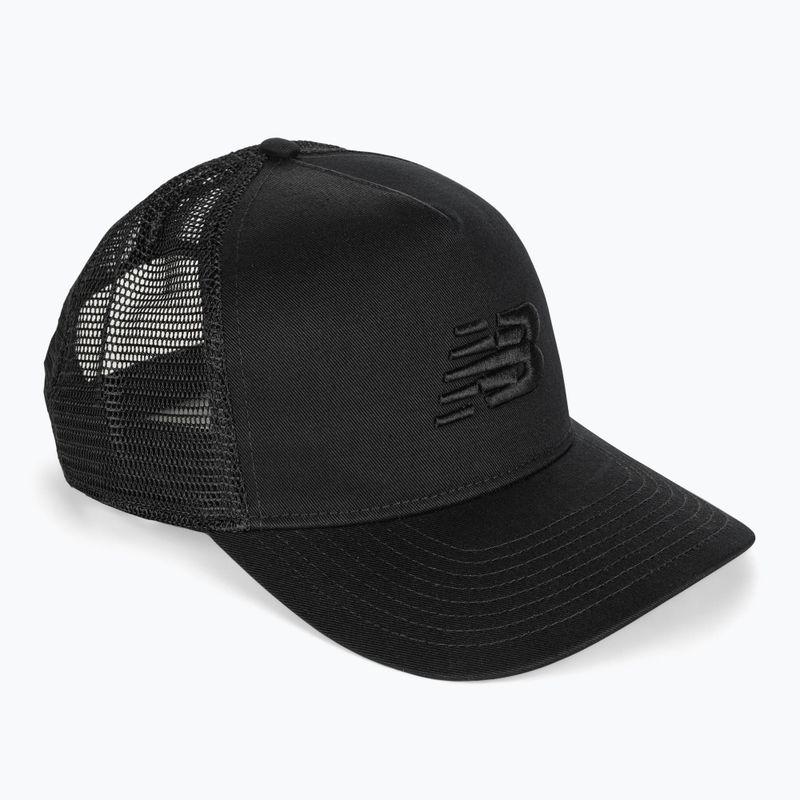 Czapka z daszkiem New Balance Lifestyle Athletics Trucker black