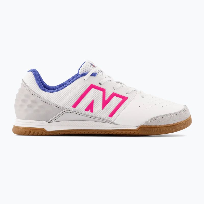 Buty piłkarskie dziecięce New Balance  Audazo V6 Command JNR IN white 11