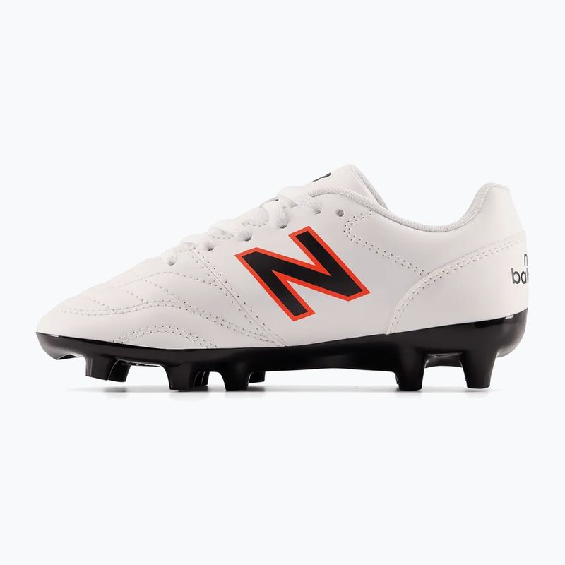 Buty piłkarskie dziecięce New Balance 442's Academy V2 FG white/black 12