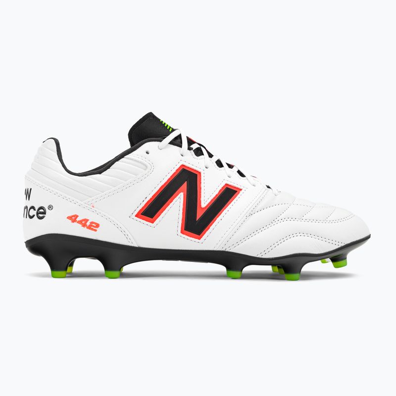 Buty piłkarskie męskie New Balance 442 v2 Pro FG white 2