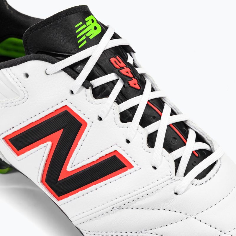 Buty piłkarskie męskie New Balance 442 v2 Pro FG white 8