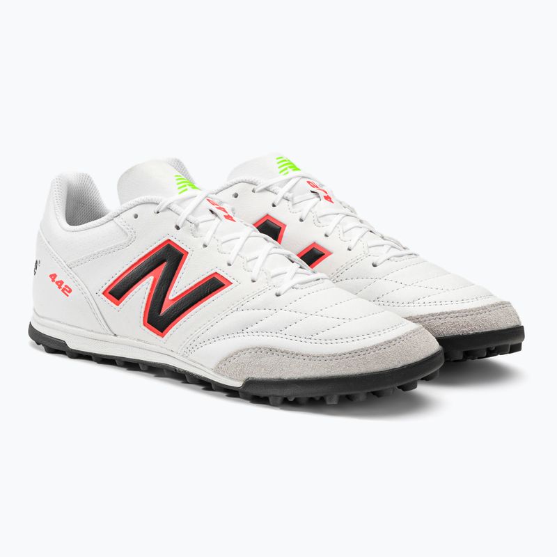Buty piłkarskie męskie New Balance 442 v2 Team TF white 4