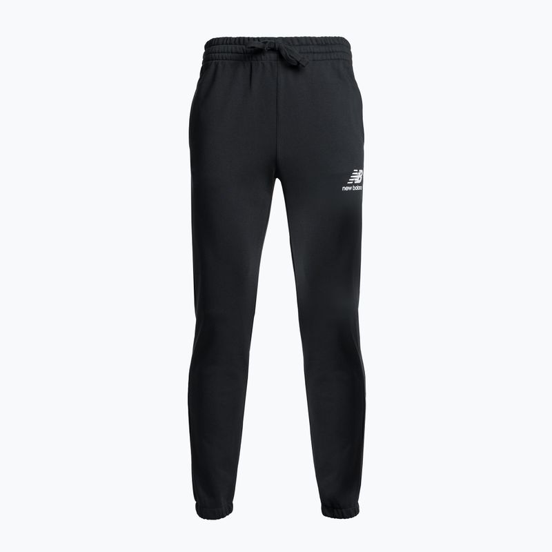 Spodnie męskie New Balance Essentials Stacked Logo French black 5