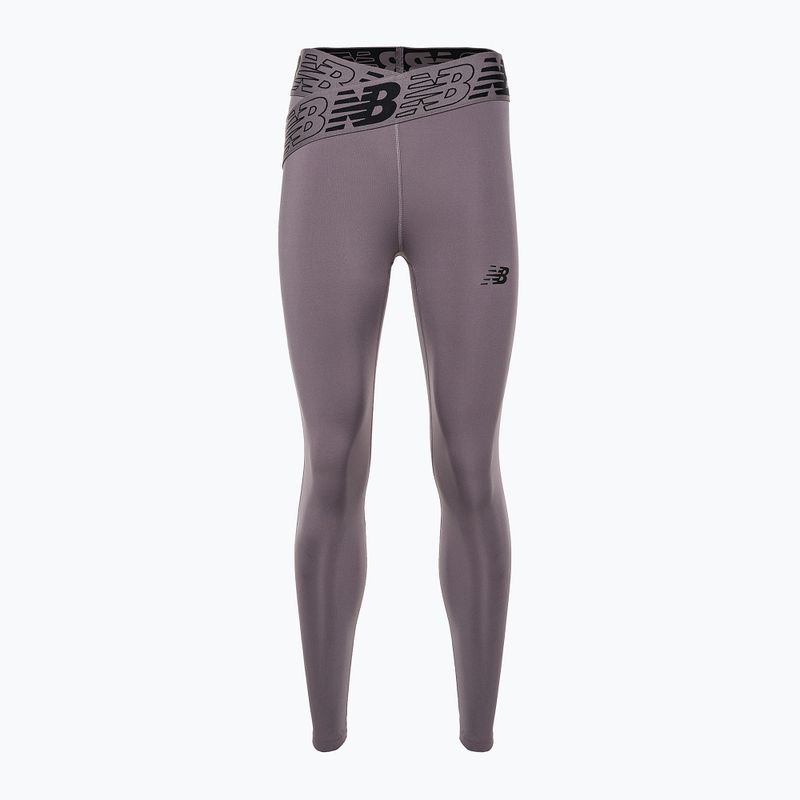 Legginsy treningowe damskie New Balance Relentless Crossover High Rise 7/8 Tight zinc 5