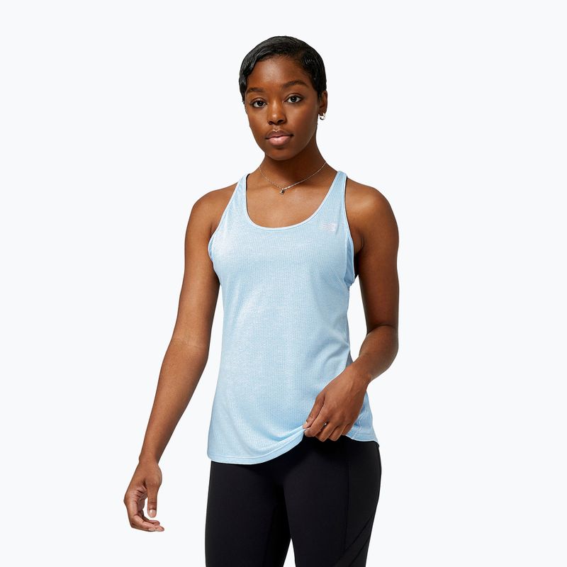 Koszulka do biegania damska New Balance Impact Run Tank bluehaze