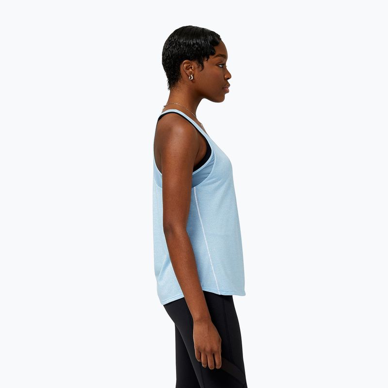Koszulka do biegania damska New Balance Impact Run Tank bluehaze 2