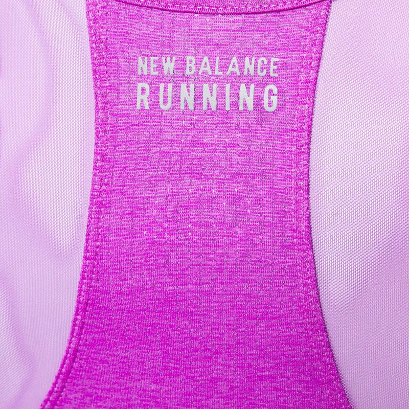 Koszulka do biegania damska New Balance Impact Run Tank cosmic rose 9