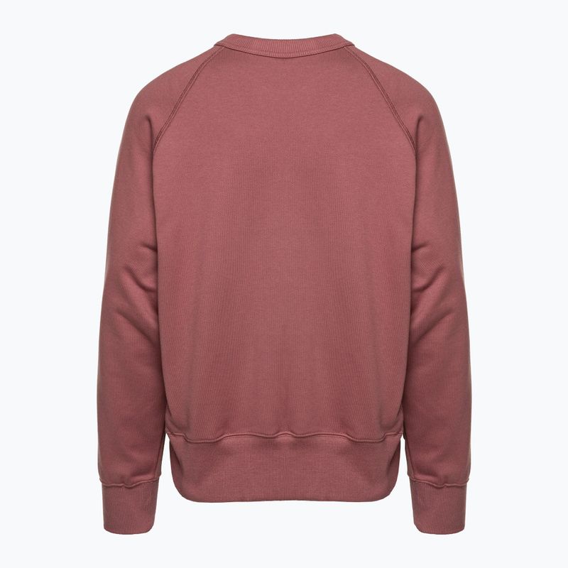 Bluza damska New Balance Athletics Remastered French Terry Crewneck washed burgundy 6