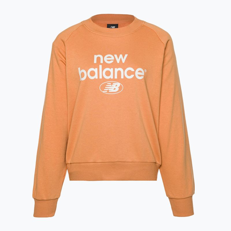 Bluza damska New Balance Essentials Reimagined Archive French Terry Crewneck sepia 5
