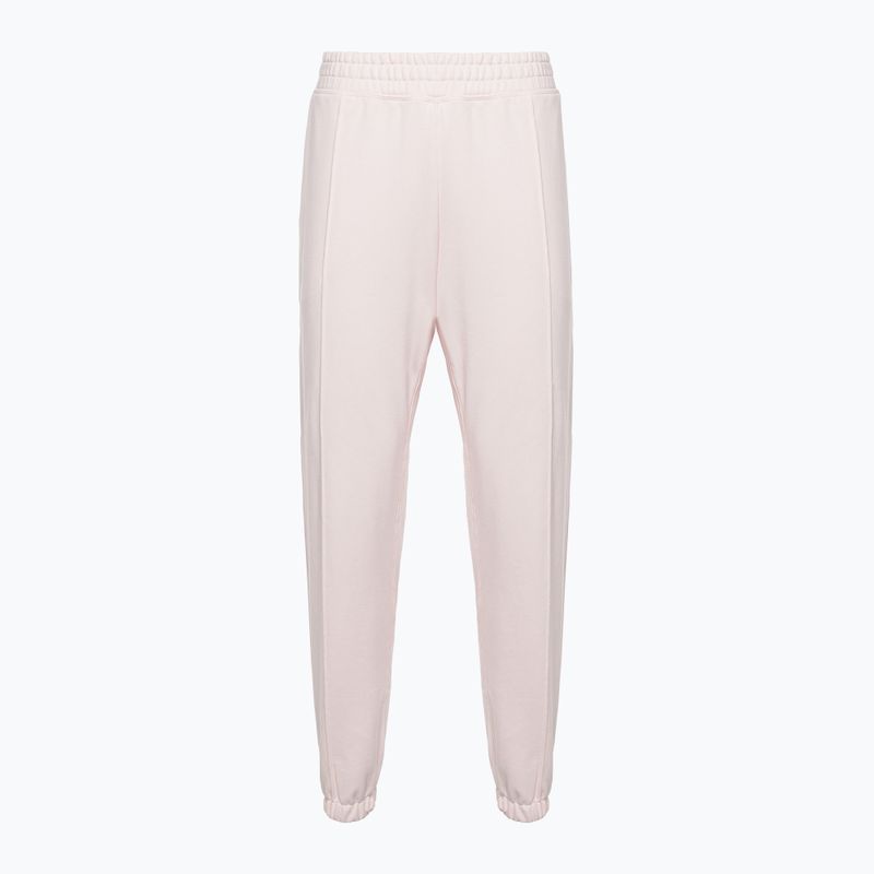 Spodnie damskie New Balance Athletics Nature State French Terry washed pink 5