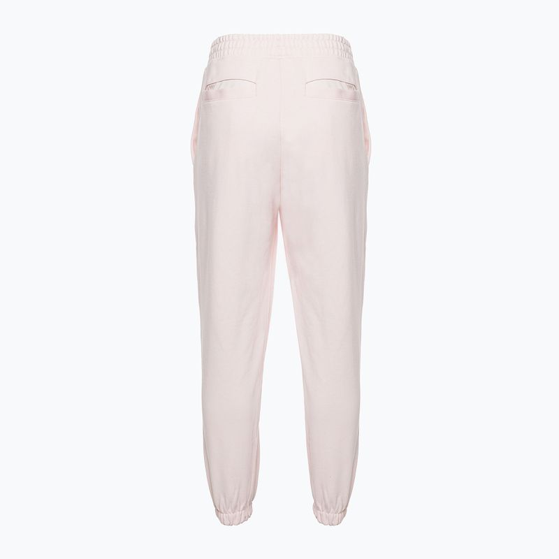 Spodnie damskie New Balance Athletics Nature State French Terry washed pink 6
