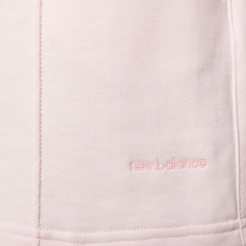 Spodenki treningowe damskie New Balance Athletics Nature State French Terry washed pink 7