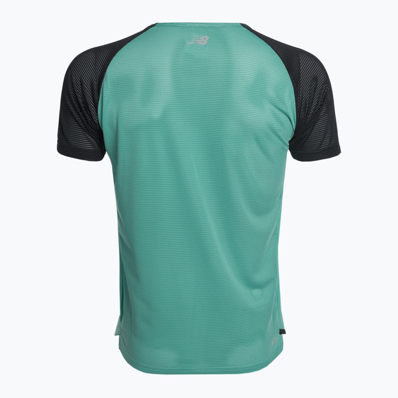 Koszulka do biegania męska New Balance Accelerate Pacer faded teal 7