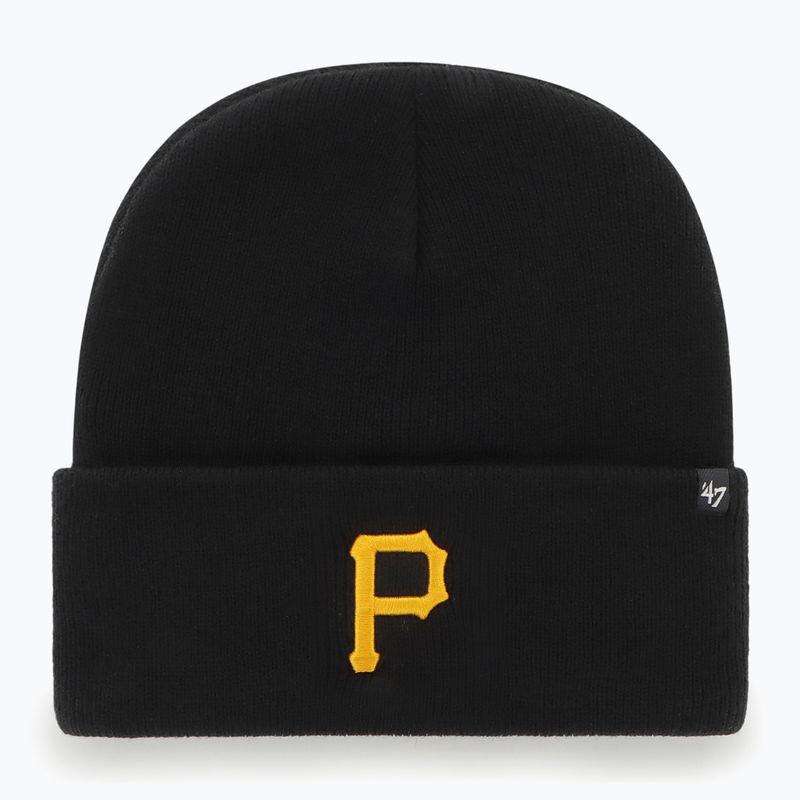 Czapka zimowa 47 Brand MLB Pittsburgh Pirates Haymaker black