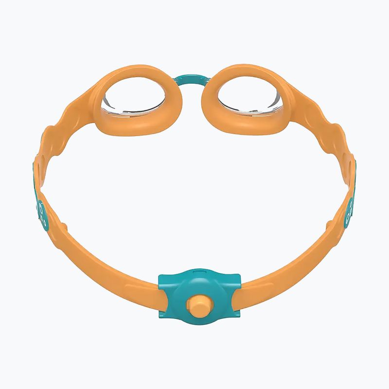 Okulary do pływania dziecięce Speedo Spot orange/green 2