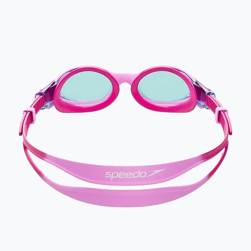 Okulary do pływania dziecięce Speedo Biofuse 2.0 flamingo pink/electric pink/blue 2