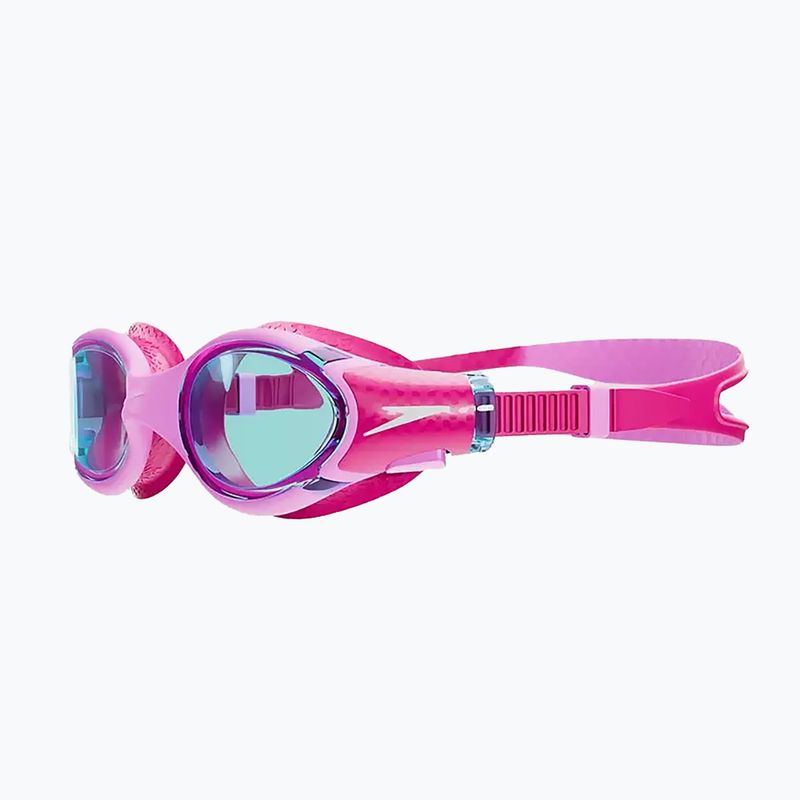 Okulary do pływania dziecięce Speedo Biofuse 2.0 flamingo pink/electric pink/blue 3