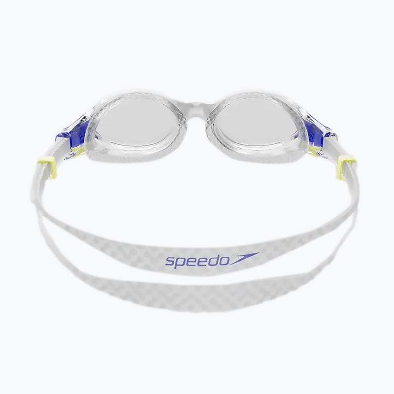 Okulary do pływania dziecięce Speedo Biofuse 2.0 clear/true cobalt/lemon drizzle 2