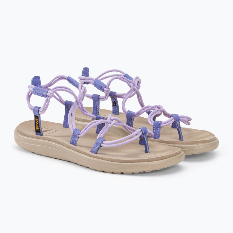 Sandały damskie Teva Voya Infinity pastel lilac 4