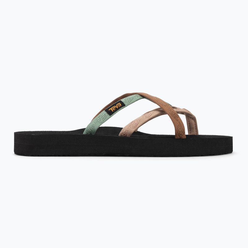 Klapki damskie Teva Olowahu mixed b maple sugar multi 2