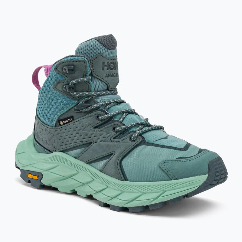 Buty turystyczne damskie HOKA Anacapa Mid GTX trellis/mist green
